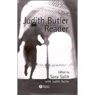 The Judith Butler Reader by Salih, Sara; Butler, Judith, 9780631225942