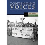 Contending Voices, Volume II: Since 1865 by Hollitz, John, 9781305655942