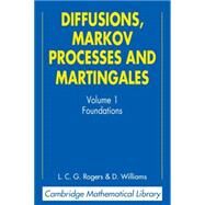 Diffusions, Markov Processes, and Martingales by L. C. G. Rogers , David Williams, 9780521775946