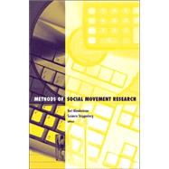 Methods of Social Movement Research by Klandermans, Bert; Staggenborg, Suzanne, 9780816635955
