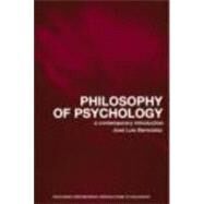 Philosophy of Psychology: A Contemporary Introduction by Bermudez,Jose Luis, 9780415275958