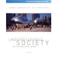 Understanding Society An Introductory Reader by Andersen, Margaret L.; Logio, Kim A.; Taylor, Howard F., 9781111185961