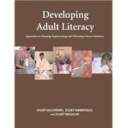 Developing Adult Literacy by Millican, Juliet, 9780855985967