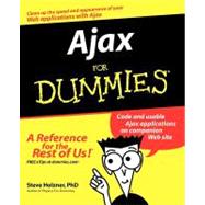 Ajax For Dummies by Holzner, Steve, 9780471785972