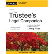 The Trustee's Legal Companion by Hanks, Liza; Zolla, Carol Elias, 9781413325973