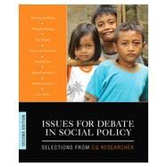 Issues for Debate in Social Policy by Congessional Quarterly, Inc., 9781483365978