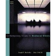 Contemporary Issues in Business Ethics by DesJardins, Joseph R.; McCall, John J., 9780534505981