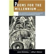 Poems for the Millennium by Rothenberg, Jerome, 9780520255982