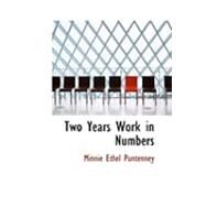 Two Years Work in Numbers by Puntenney, Minnie Ethel, 9780554805986