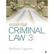 Essential Criminal Law by Lippman, Matthew, 9781544355986