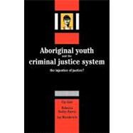 Aboriginal Youth and the Criminal Justice System: The Injustice of Justice? by Fay Gale , Rebecca Bailey-Harris , Joy Wundersitz, 9780521125987