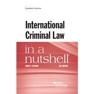 International Criminal Law in a Nutshell by Stewart, David P., 9781640205987