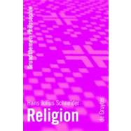 Religion by Schneider, Hans Julius, 9783110195989