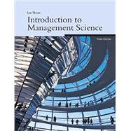 Introduction to Management Science, 3e by Lee, Sang M.; Olson, David L., 9780324415995