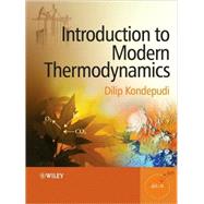 Introduction to Modern Thermodynamics by Kondepudi, Dilip, 9780470015995