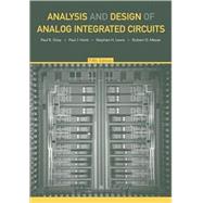 Analysis and Design of Analog Integrated Circuits by Gray, Paul R.; Hurst, Paul J.; Lewis, Stephen H.; Meyer, Robert G., 9780470245996