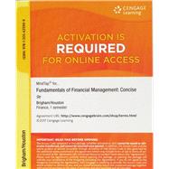 MindTap Finance, 1 term (6 months) Printed Access Card for Brigham/Houston's Fundamentals of Financial Management, Concise Edition, 9th by Brigham, Eugene F.; Houston, Joel F., 9781305635999