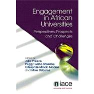 Community Engagement in African Universities by Preece, Julia; Ntseane, Peggy Gabo; Modise, Oitshepile MmaB; Osborne, Mike, 9781862015999