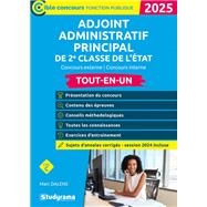 Adjoint administratif principal de 2e classe de l'tat - Tout-en-un - Catgorie C - Concours 2025 by Marc Dalens, 9782759056002