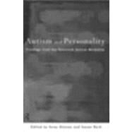 Autism and Personality: Findings from the Tavistock Autism Workshop by Alvarez; Anne, 9780415146012