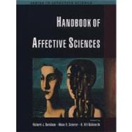 Handbook of Affective Sciences by Davidson, Richard J.; Scherer, Klaus R.; Goldsmith, H. Hill, 9780195126013