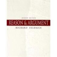 Reason & Argument,Feldman, Richard,9780136246022
