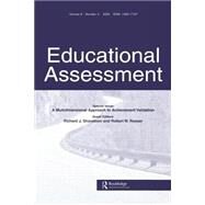 A Multidimensional Approach to Achievement Validation: A Special Issue of Educational Assessment by Shavelson, Richard J.; Roeser, Robert W., 9780805896022