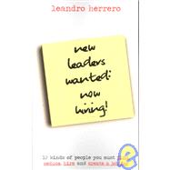 New Leaders Wanted - Now Hiring! : 12 Kinds of People You Must Find, Seduce, Hire and Create a Job For by Herrero, Leandro, 9781905776023