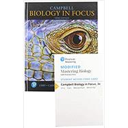 Campbell Biology in Focus & Modified Mastering Biology with Pearson eText -- Access Card Package by Urry, Lisa A.; Cain, Michael L.; Wasserman, Steven A.; Minorsky, Peter V.; Orr, Rebecca, 9780135686027
