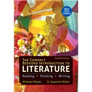 The Compact Bedford Introduction to Literature with 2021 MLA Update by Michael Meyer; D. Quentin Miller, 9781319456030