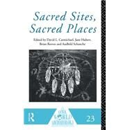 Sacred Sites, Sacred Places by Carmichael,David L., 9780415096034