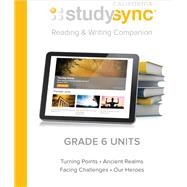 StudySync Grade 6 California, Reading & Writing Companion for ELA/ELD Units 1-4 (1 book) by StudySync, 9781943286034