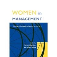 Women in Management; Current Research Issues Volume II by Marilyn J Davidson, 9780761966036
