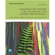Assessment Procedures for Counselors and Helping Professionals Plus MyLab Counseling with Enhanced Pearson eText -- Access Card Package by Sheperis, Carl J.; Drummond, Robert J.; Jones, Karyn D., 9780135186039