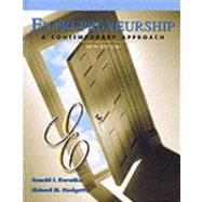 Entrepreneurship A Contemporary Approach by Kuratko, Donald F.; Hodgetts,  M., 9780030196041