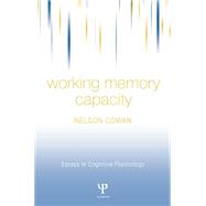 Working Memory Capacity by Cowan,Nelson, 9781138006041