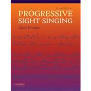 Progressive Sight Singing by Krueger, Carol, 9780195386042