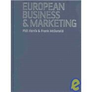 European Business and Marketing : Strategic Issues by Phil Harris, 9780761966043