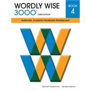 Wordly Wise 3000 3rd Edition Student Book 4 (Item# 7604) by Sandra Adams; Kenneth Hodkinson, 9780838876046