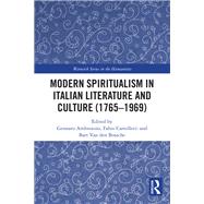 Modern Spiritualism in Italian Literature and Culture (1765-1969) by Gennaro Ambrosino, 9781003606048