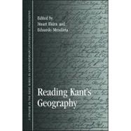 Reading Kant's Geography by Elden, Stuart; Mendieta, Eduardo, 9781438436050