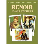 Renoir 16 Art Stickers by Renoir, Pierre-Auguste, 9780486406053