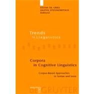 Corpora in Cognitive Linguistics by Gries, Stefan Th, 9783110186055