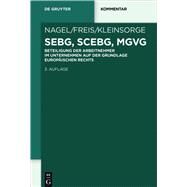 Sebg, Scebg, Mgvg by Nagel, Bernhard; Freis, Gerhild; Kleinsorge, Georg, 9783110486056