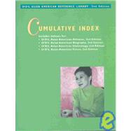 U X L Asian American Reference Library: Cumulative Index by Benson, Sonia, 9780787676063