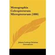 Monographia Coleopterorum Micropterorum by Gravenhorst, Johann Ludwig Christian, 9781437096064