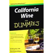 California Wine For Dummies by McCarthy, Ed; Ewing-Mulligan, Mary, 9780470376072