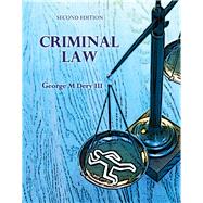 Criminal Law by Dery, George, 9781792406072