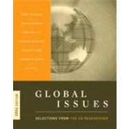Global Issues 2006 : Selections from the CQ Researcher by Cq Researcher, 9781933116082