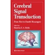 Cerebral Signal Transduction by Reith, Maarten E. A., 9780896036086